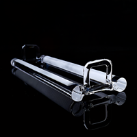 Bac en verre de quartz pour la fabrication de semi-conducteurs, anti-corrosion, haute température, transparent, 400 mailles, rainurage personnalisé
