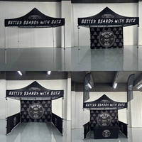 Tente de réception pliable et facile à monter, imperméable et résistante, pour événements et salons professionnels, à vendre