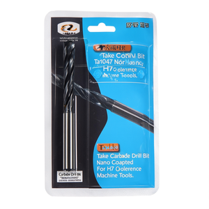 Foret en carbure Ttake Ta1047 avec revêtement nano pour machines-outils à tolérance H7 - Product Image 2