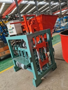 Machine à fabriquer des blocs creux mobiles ZheBang, moteur 4.8KW 380V, pour blocs de pavage autobloquants en cendres volantes, vibration facile - Product Image 6