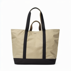<b>Extra</b> <b>Large</b> Heavy 8 12 14Oz Thick Canvas Zipper Closure Beach Use Big Capacity Custom Tote Bag - Product Image 1
