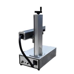 Fiber Laser Engraving Marking <b>Machine</b> for Metal <b>Mugs</b> Cups Tags Nameplates with Motor Pump Gear-650W Power - Product Image 3
