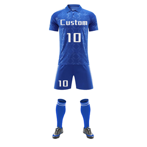 Jersey Sepak Bola Unisex Cetak Sesuai Pesanan, Menyerap Keringat, Cepat Kering, Bernapas, Elastis, 100% Poliester, Cocok untuk Musim Panas - Product Image 1