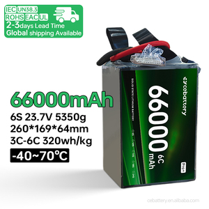 Công suất cao 66000mAh 66Ah 67000mAh 23.7V 6S 12S 14S 24S 5c10c Lipo trạng thái rắn Pin gói Giao hàng nhanh DDP - Product Image 2