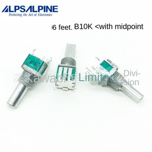 Potenciómetro de Volumen Dual ALPS Nuevo, Modelo RK09 B103, 6 Pines, Conexión Central, DCS1086, para <span class=keywords><strong>Pioneer</strong></span> DJM-800 <span class=keywords><strong>900</strong></span> - Product Image 2