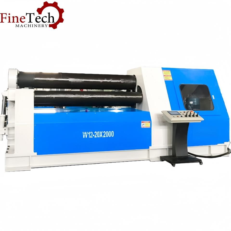 FineTech Automatic 11KW Three-Roller Bending Machine W11-12*3200 for ...