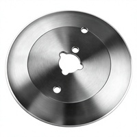 Lame de couteau circulaire lisse 80x13x1.5mm 90x13x1.5mm pour trancheuse à kebab, compatible avec Potis, Potis S120, trancheuse à shawarma