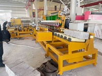 Machine à chanfreiner la pierre série GBDJ de GB Stone Machinery pour pavés 45 °   ou coupe de bordure à 1/4 R
