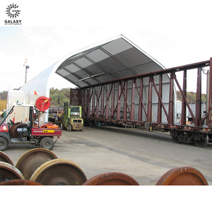 Clearspan-Bâtiments en tissu pour l'extérieur en PVC et toile-<span class=keywords><strong>Cabane</strong></span> Quonset pour garage <span class=keywords><strong>de</strong></span> stockage <span class=keywords><strong>de</strong></span> sel au Canada - Product Image 1