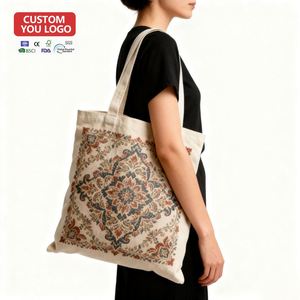 Sacs fourre-tout réutilisables en toile écologiques, sacs cadeaux, sacs de shopping pour femmes, sacs fourre-tout pour femmes - Product Image 2