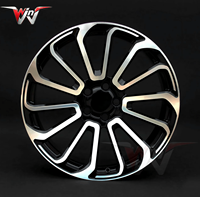Nuevas Llantas Integradas de Aleación de Aluminio Personalizadas de 17 18 19 20 21 Pulgadas 5 * 114.3 5 * 120 Aptas para BMW, Audi, Land Rover, Porsche