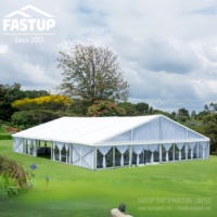 Tentes de réception en aluminium pour événements en plein air, mariages, fêtes, 10x15, 15x20, 20x30, 30x50, 40x60, 40x80 m