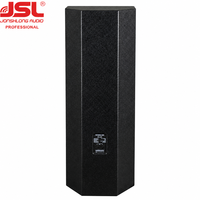 Système audio professionnel à double caisson de basses de 15 pouces pour sonorisation en direct et événements