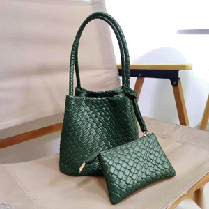 Vintage <b>Lady</b> Fashion PU <b>Leather</b> Open Portable Tote <b>Bag</b> for Daily Life & Shopping Use - Product Image 6