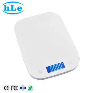 Hochwertige Haushalts wasserdichte gehärtete Glas elektronische digitale Waage Küchen waage Backen Lebensmittel Waage - Product Image 1