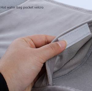 Bouillotte avec housse en fausse fourrure de lapin, ceinture chauffante pour la taille, chauffe-mains, pieds et ventre pour l'hiver, sac à eau chaude en PVC - Product Image 4