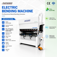 Prensa Plegadora Eléctrica Compacta de 65T y 2200mm con Doble Servo para Plegado de Chapa de Acero al Carbono de 3.6mm