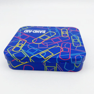 Caja Metálica Personalizada con Bisagras, Recipiente Rectangular Portátil para Botiquín de Primeros Auxilios, Vendas Adhesivas y Almacenamiento de Artículos Médicos - Product Image 2