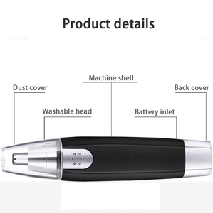 Recortador Eléctrico de Vello Nasal para Hombres y Mujeres, Tijeras para Vello Facial y Depiladora de Cejas, Depiladora Doméstica - Product Image 5