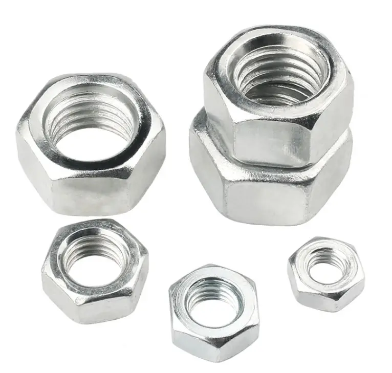 DIN934 Carbon Steel/ Stainless Steel Hexagon nuts/Hex nuts