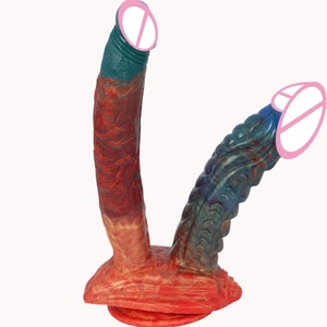 FAAK Nuevo Dildo Monstruoso de Doble Cabeza, Masajeador de Punto G, Juguete Sexual Erótico para Mujeres, Herramienta Sexual Flexible - Product Image 3