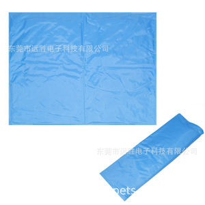 Tapis rafraîchissant carré pour animaux de compagnie, épaisseur 8 mm, sans eau, pour chiens et chats, prévention des coups de chaleur estivaux - Product Image 5