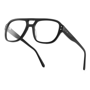 Alta calidad <span class=keywords><strong>Retro</strong></span> acetato marca personalizada óptica al por mayor gafas para mujeres marcos gruesos listo Stock Gafasopticas - Product Image 2