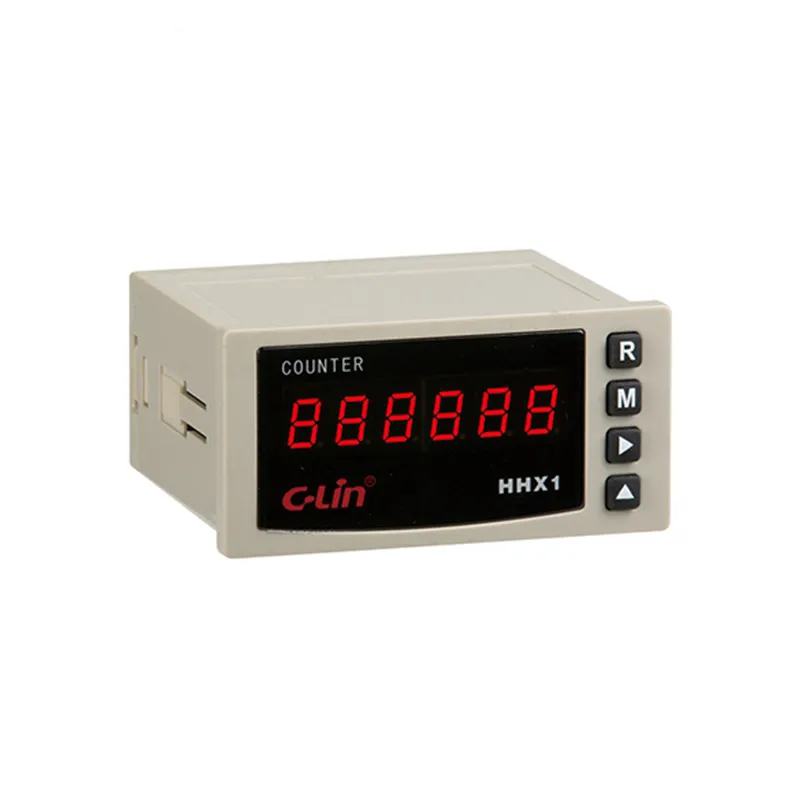 C-Lin التحكم الصناعي hhhz1 عداد سرعة الدوران 6 بت نبض إشارة الإدخال hhhx1 سلك سرعة متر AC220V سعر الجملة