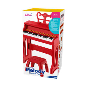 Piano classique éducatif pour enfants de bonne qualité, multifonctionnel, 37 touches, en plastique, modèle H-PA-10 - Product Image 3