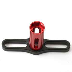 Llave de vaso en T de 17 mm para tuercas de rueda, de acero endurecido, herramienta de reparación <span class=keywords><strong>RC</strong></span> para desmontaje de buje hexagonal de rueda de buggy, camión o truggy <span class=keywords><strong>RC</strong></span> de 1/8 - Product Image 3