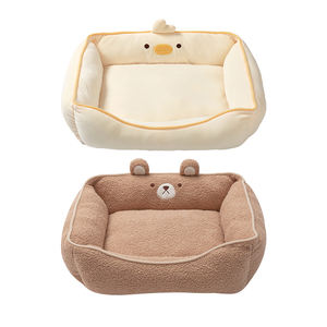 Série animale de conception mignonne de haute qualité Ours brun <span class=keywords><strong>Den</strong></span> carré doux et chaud pour une utilisation en gros - Product Image 6