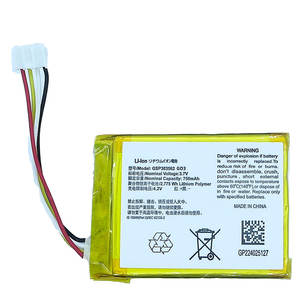 Batterie de remplacement pour haut-parleur Bluetooth Go3 pour <span class=keywords><strong>JBL</strong></span> <span class=keywords><strong>Go</strong></span> <span class=keywords><strong>3</strong></span> Haut-parleur <span class=keywords><strong>3</strong></span>.7V 750mAh Liion Baterai Rechargeable GSP383562 Baterai - Product Image 4