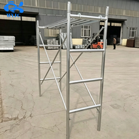 Échafaudage mobile à cadre en H fabriqué en Chine avec roues, fournisseur de plateformes d'échafaudage, échafaudage galvanisé, cadre sur mesure