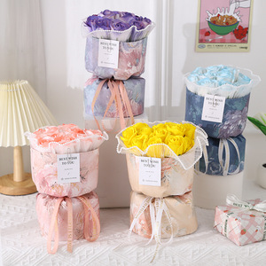 Nouvelle Arrivée Bouquet de Roses Artificielles Parfumées en Savon – Cadeau Idéal pour la Saint-Valentin, Anniversaire de Petite Amie et Déclaration d'Amour - Product Image 1