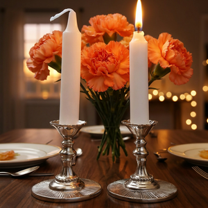 Candelabros de Hierro Hechos a Mano, Resistentes al Calor, para Decoración del Hogar, Navidad y Diwali - Product Image 2