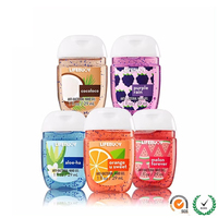Logo personnalisé 30ml porte-bouteille de gel désinfectant pour les mains en silicone ABS avec joint emballage industriel de voyage pour soins de la peau en déplacement