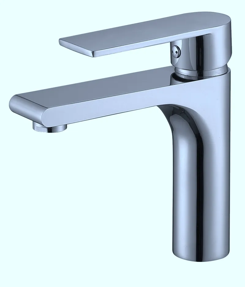 Hiện đại vệ sinh phòng tắm tap nóng và lạnh đòn bẩy duy nhất rửa mặt lưu vực nước Mixer vòi
