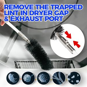 Holikme 32 piedi dresser sfogo Cleaner Kit flessibile lanugine per trapano trapano elettrico utilizzare facili 32 piedi rulli lanugine