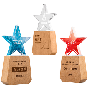 Premio de Honor de cristal de alta calidad, recuerdo personalizado, decoración de negocios, regalo, medallas, placas, trofeos - Product Image 1