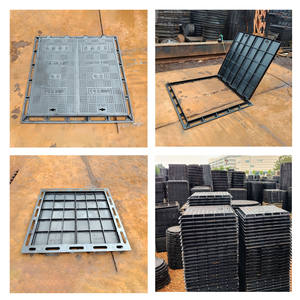 Tapa <span class=keywords><strong>de</strong></span> Alcantarilla Cuadrada <span class=keywords><strong>de</strong></span> <span class=keywords><strong>Hierro</strong></span> Fundido con Certificación D400 <span class=keywords><strong>de</strong></span> Alta Capacidad <span class=keywords><strong>de</strong></span> Carga En124 1000X1000 <span class=keywords><strong>Precio</strong></span> <span class=keywords><strong>de</strong></span> Fábrica - Product Image 2