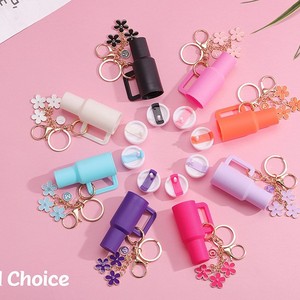 <span class=keywords><strong>Stanley</strong></span> Cross-Border Nuevo Colgante Llavero Floral en Forma de Copa, Bolsa de Almacenamiento de Lápiz Labial para el Día de San Valentín, Adorno Colgante Modelo YH005 - Product Image 3