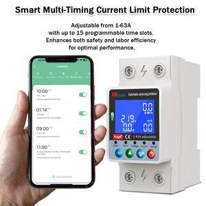 RMshebei Energi Wifi Meter Sistema de monitoreo de energía con Wifi Din Rail Ajustable sobre bajo voltaje Disyuntor de protección - Product Image 3