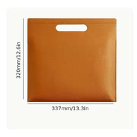 Porte-documents en cuir PU de qualité supérieure organisateur de fichiers portable sac de rangement de documents d'affaires moderne pour les déplacements du personnel