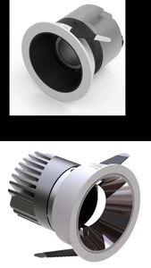 Spot LED encastré en aluminium à hauteur réglable, angle de faisceau 120°, intensité variable, blanc chaud 5000K, design moderne, IRC90, garantie 3 ans - Product Image 6