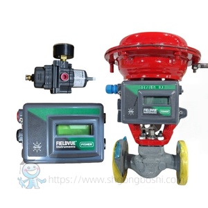 ตัวควบคุมการไหลอุตสาหกรรม DVC2000 ดิจิตอล และตัวกรองลดแรงดัน 67CFR ตัวควบคุมการไหลแบบดิจิตอล DVC2000 พร้อมระบบลมอัด - Product Image 1