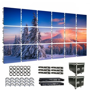 Pantalla LED Gigante <span class=keywords><strong>de</strong></span> 3mx2m, Ligera, <span class=keywords><strong>de</strong></span> Nuevo Estilo, Económica, Personalizable, Letrero con Forma Personalizada, Señalización LED Flexible - Product Image 1
