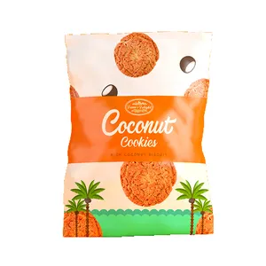 198g wholesale Export coconut Oats Cookies & Biscuit