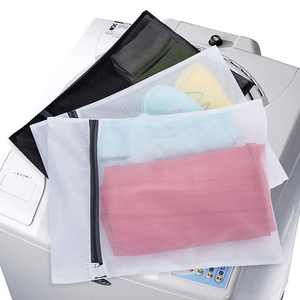 Bán Sỉ 7 Chiếc Áo Ngực Đồ Lót Quần Áo Hình Vuông Số Lượng Lớn Tùy Chỉnh Bằng Nylon Polyester Túi Giặt Lưới Giặt Có Khóa Kéo - Product Image 2