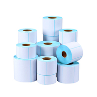 Étiquettes d'expédition thermiques directes en gros, rouleaux d'autocollants thermiques, étiquettes d'emballage thermiques imperméables pour imprimante thermique