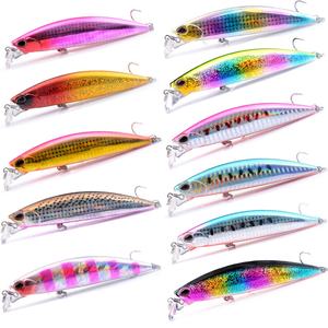 Umpan Casting Pêche Naufrage Minnow 9.5cm 30g Leurre De Pêche Grand Minnow Long <span class=keywords><strong>Shot</strong></span> Pêche Dur Appât 3D Yeux avec Crochet De Sang - Product Image 4